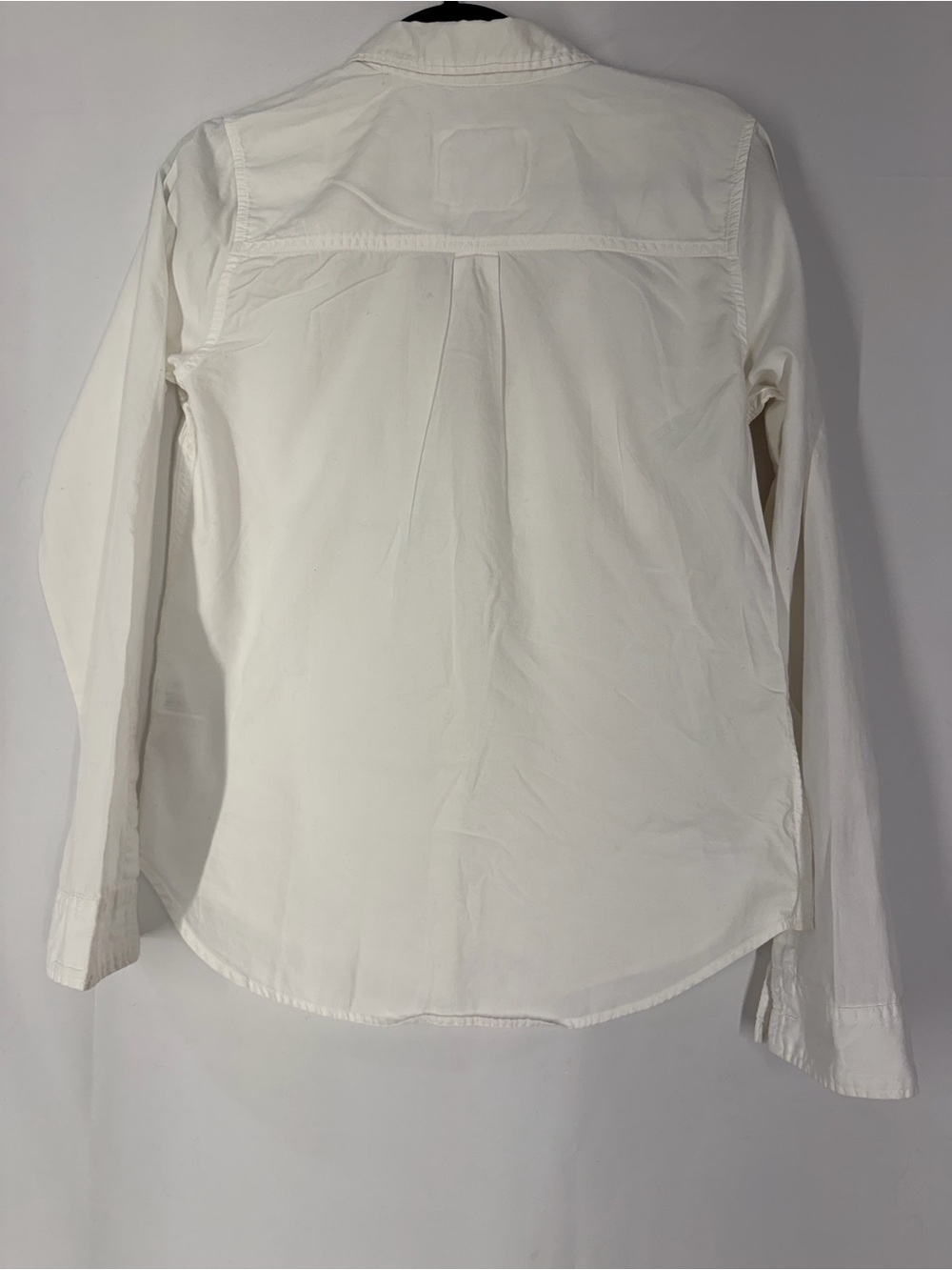 Abercrombie & Fitch White Men's Dress Shirt